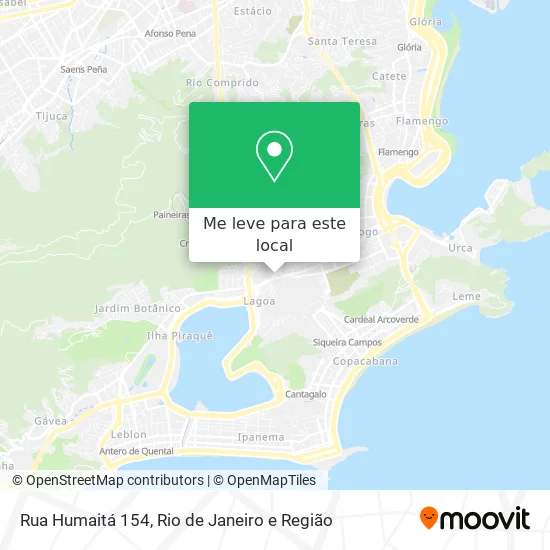 Rua Humaitá 154 mapa