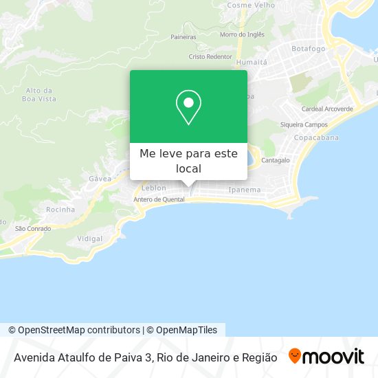 Avenida Ataulfo de Paiva 3 mapa