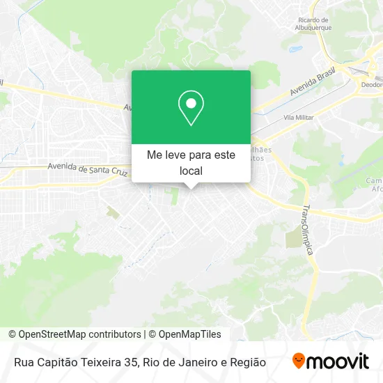 Rua Capitão Teixeira 35 mapa