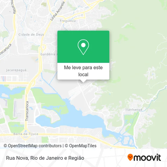 Rua Nova mapa