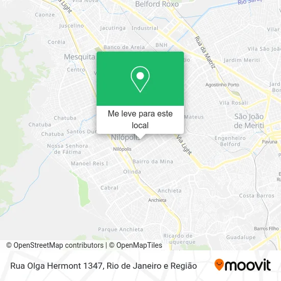 Rua Olga Hermont 1347 mapa