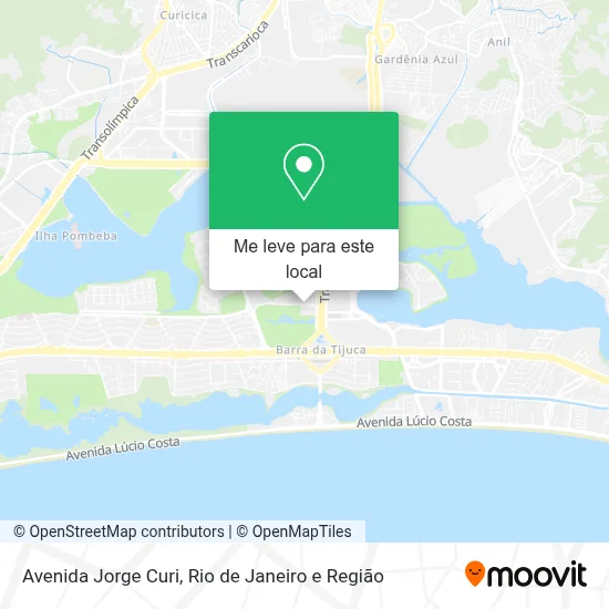 Avenida Jorge Curi mapa