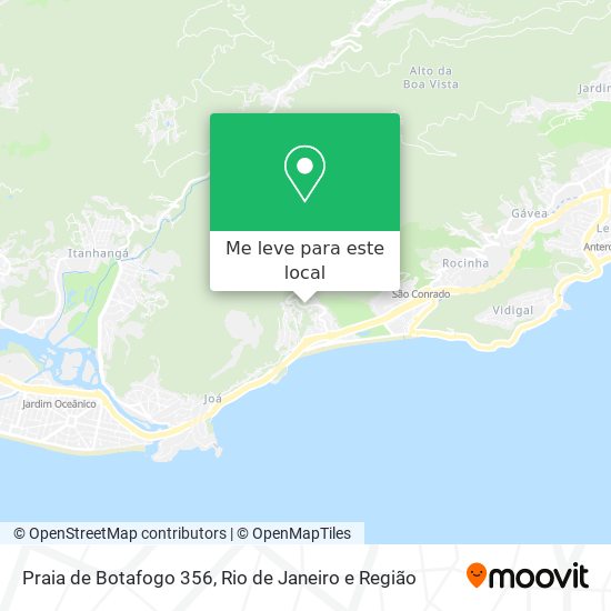 Praia de Botafogo 356 mapa
