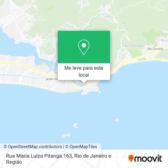 Rua Maria Luíza Pitanga 163 mapa