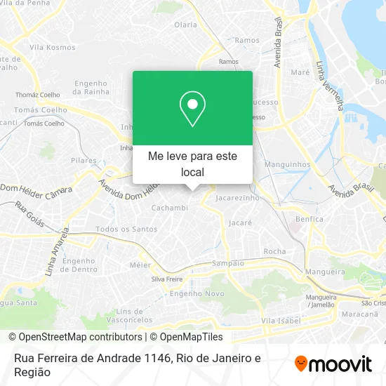 Rua Ferreira de Andrade 1146 mapa