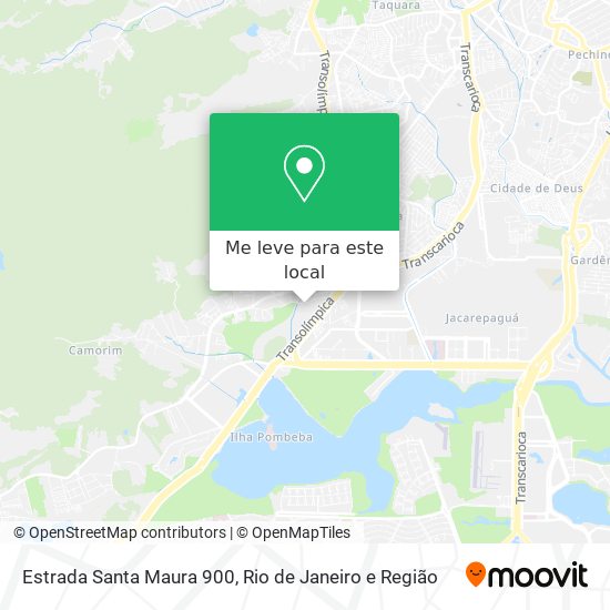 Estrada Santa Maura 900 mapa