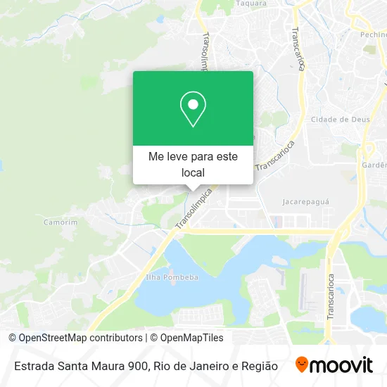 Estrada Santa Maura 900 mapa