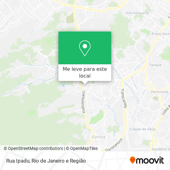 Rua Ipadu mapa