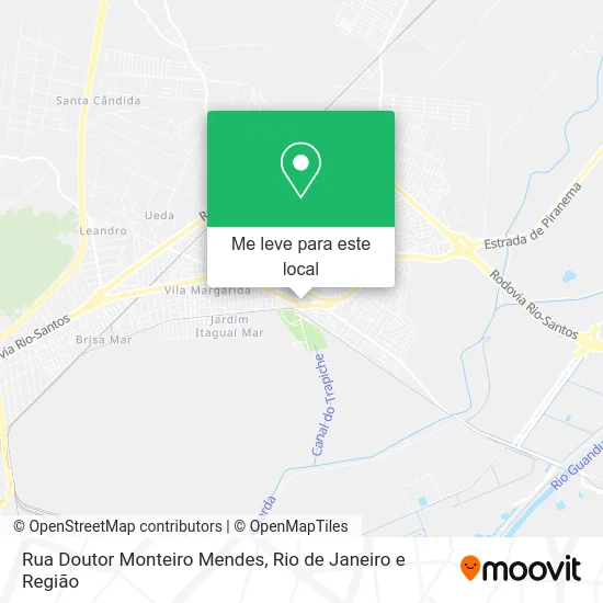Rua Doutor Monteiro Mendes mapa