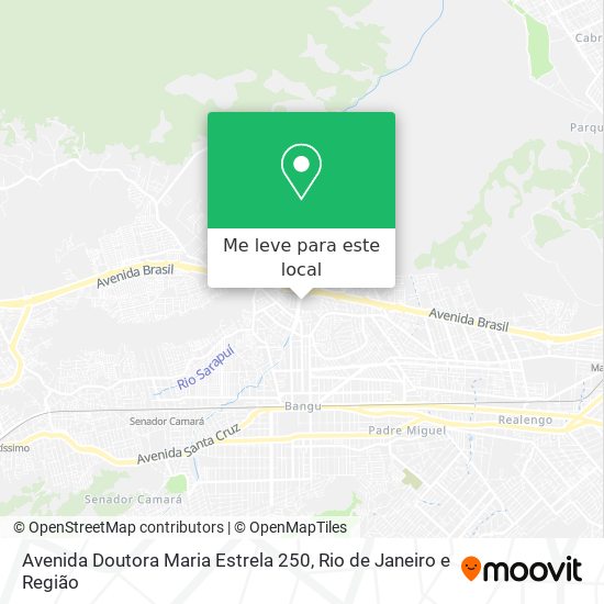 Avenida Doutora Maria Estrela 250 mapa