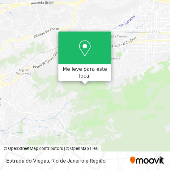 Estrada do Viegas mapa