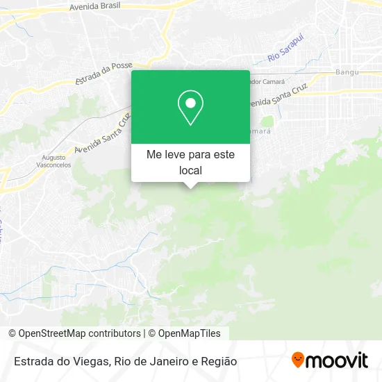 Estrada do Viegas mapa