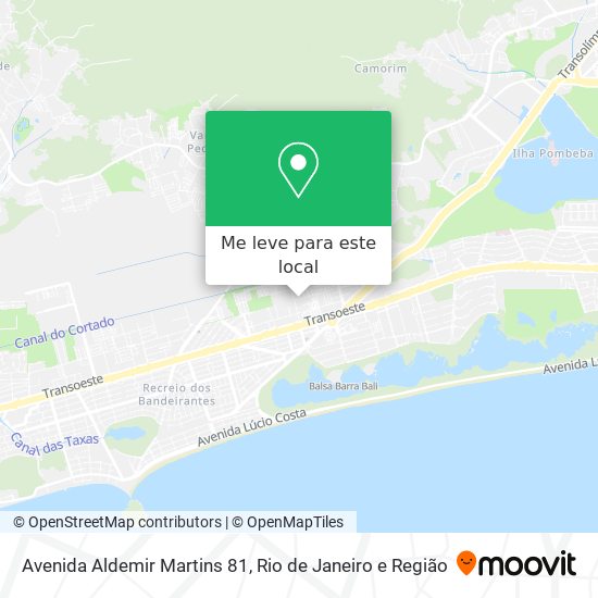 Avenida Aldemir Martins 81 mapa