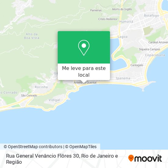 Rua General Venâncio Flôres 30 mapa