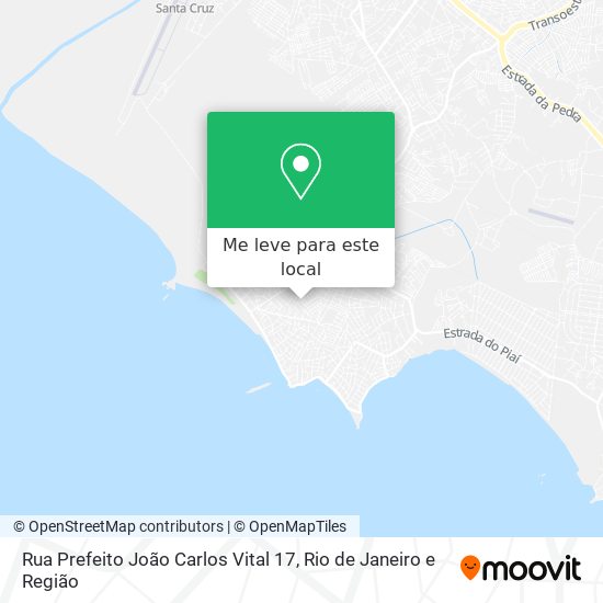 Rua Prefeito João Carlos Vital 17 mapa