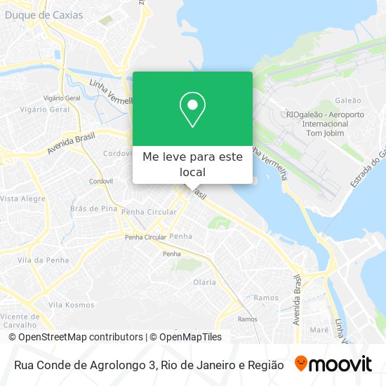 Rua Conde de Agrolongo 3 mapa