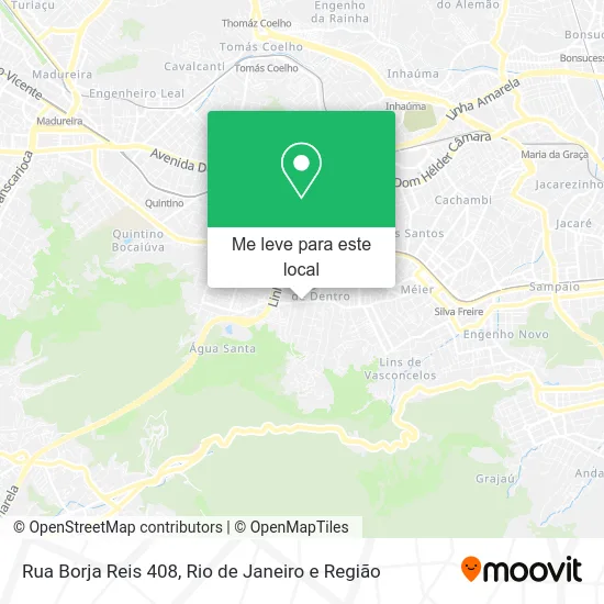 Rua Borja Reis 408 mapa