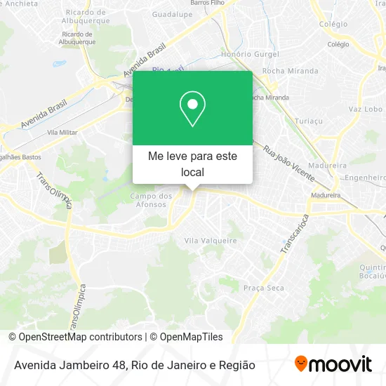 Avenida Jambeiro 48 mapa