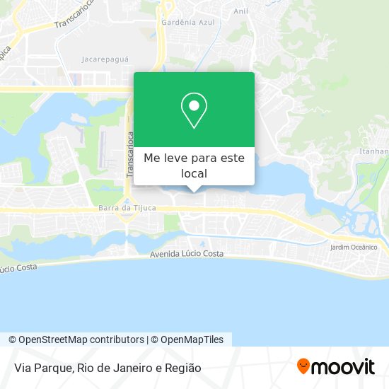 Via Parque mapa