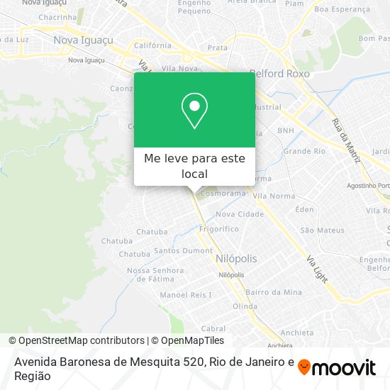 Avenida Baronesa de Mesquita 520 mapa