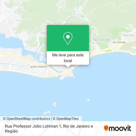 Rua Professor Júlio Lohman 1 mapa