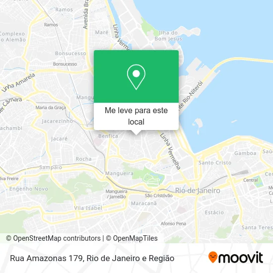 Rua Amazonas 179 mapa