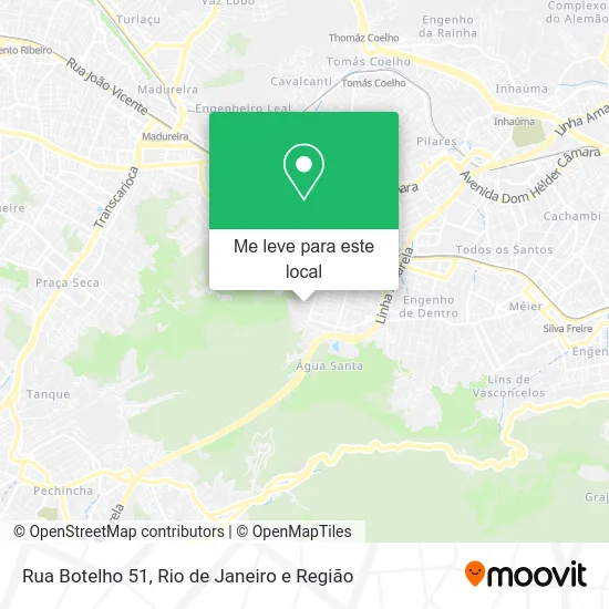 Rua Botelho 51 mapa