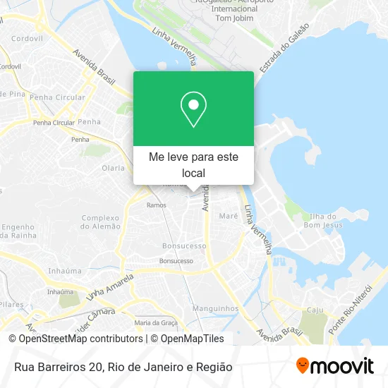 Rua Barreiros 20 mapa