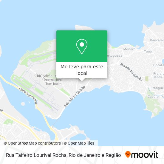 Rua Taifeiro Lourival Rocha mapa