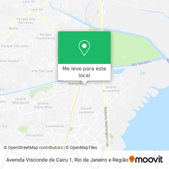 Avenida Visconde de Cairu 1 mapa