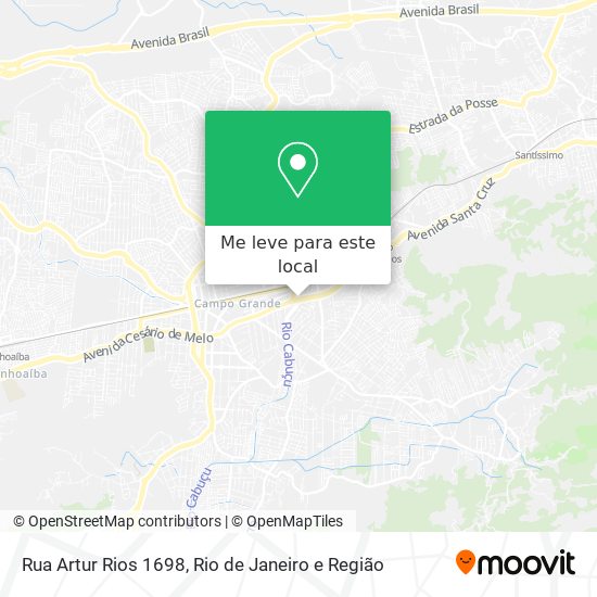 Rua Artur Rios 1698 mapa