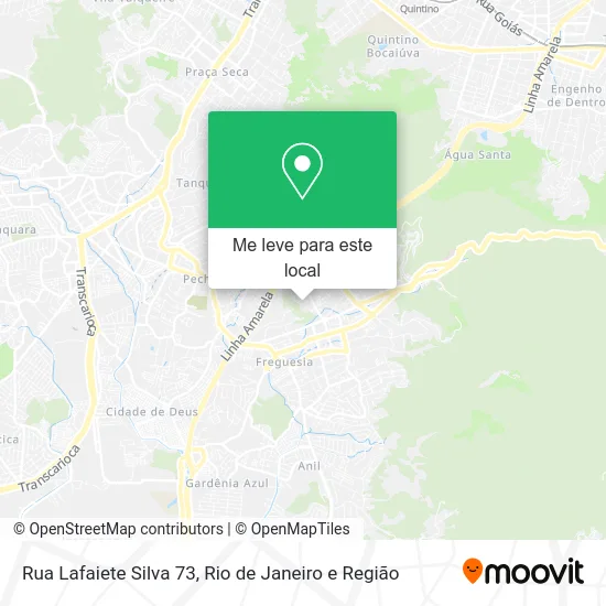 Rua Lafaiete Silva 73 mapa