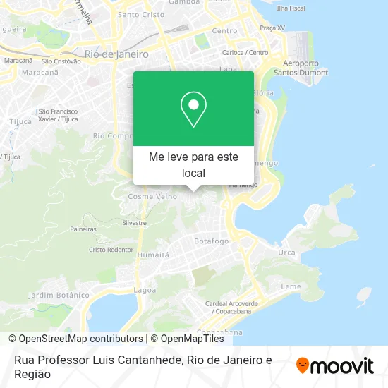 Rua Professor Luis Cantanhede mapa