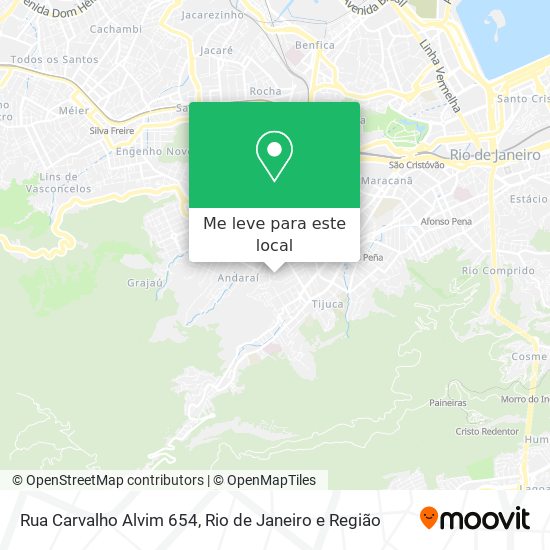 Rua Carvalho Alvim 654 mapa