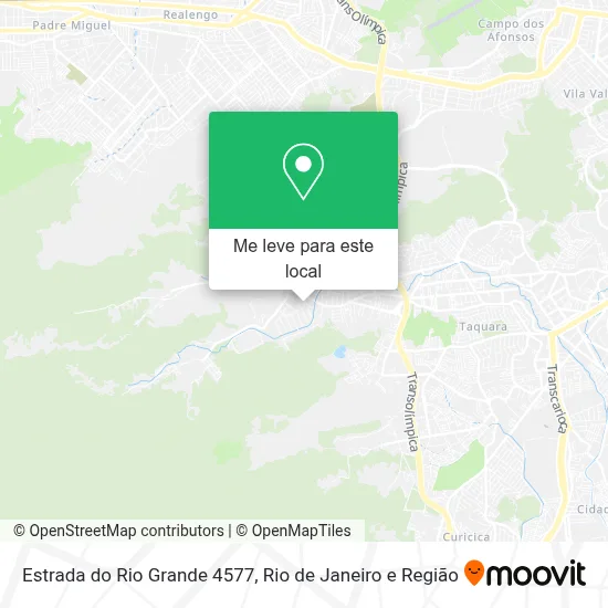 Estrada do Rio Grande 4577 mapa