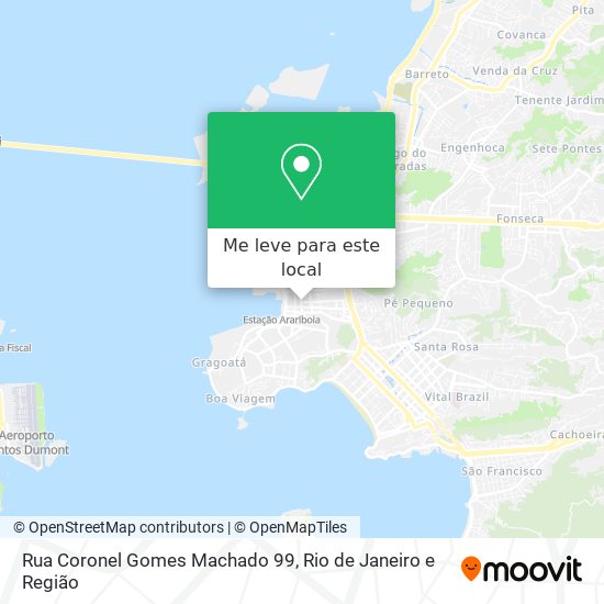 Rua Coronel Gomes Machado 99 mapa