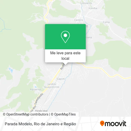 Parada Modelo mapa
