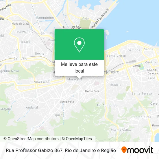 Rua Professor Gabizo 367 mapa
