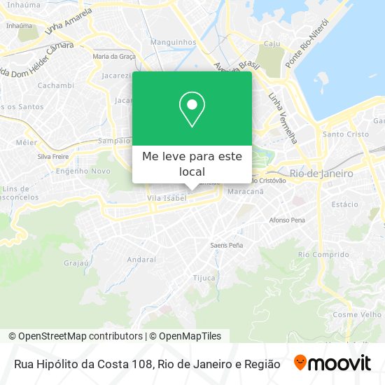 Rua Hipólito da Costa 108 mapa