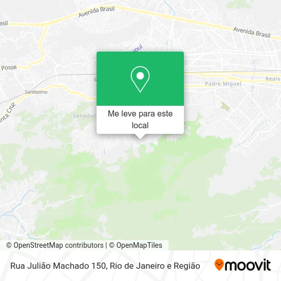 Rua Julião Machado 150 mapa
