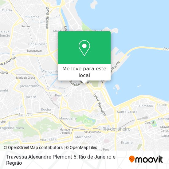 Travessa Alexandre Plemont 5 mapa