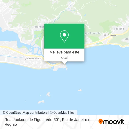 Rua Jackson de Figueiredo 501 mapa