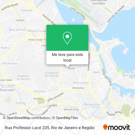 Rua Professor Lacé 235 mapa