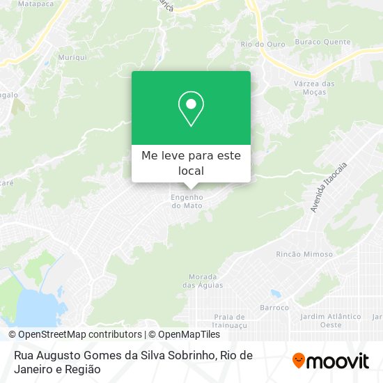 Rua Augusto Gomes da Silva Sobrinho mapa