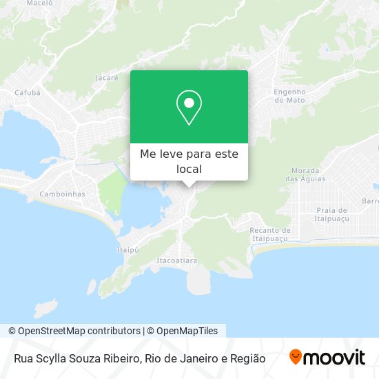 Rua Scylla Souza Ribeiro mapa