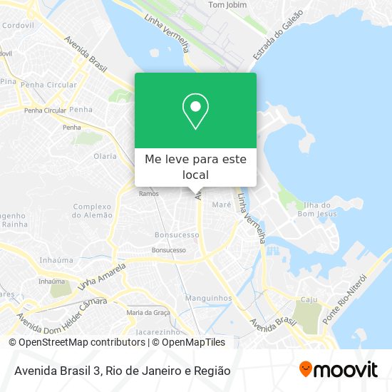 Avenida Brasil 3 mapa