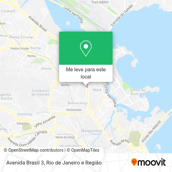 Avenida Brasil 3 mapa
