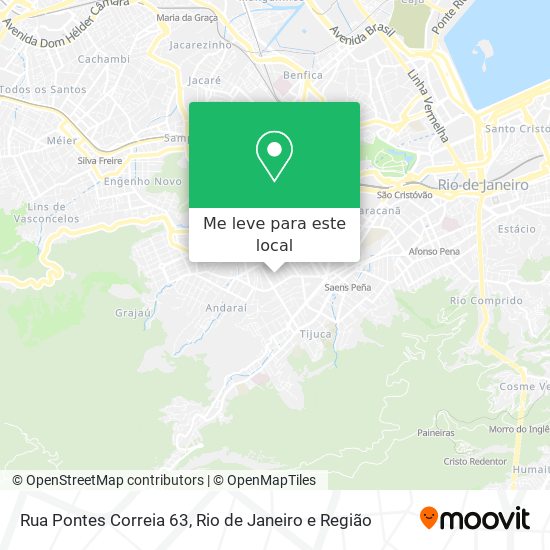 Rua Pontes Correia 63 mapa