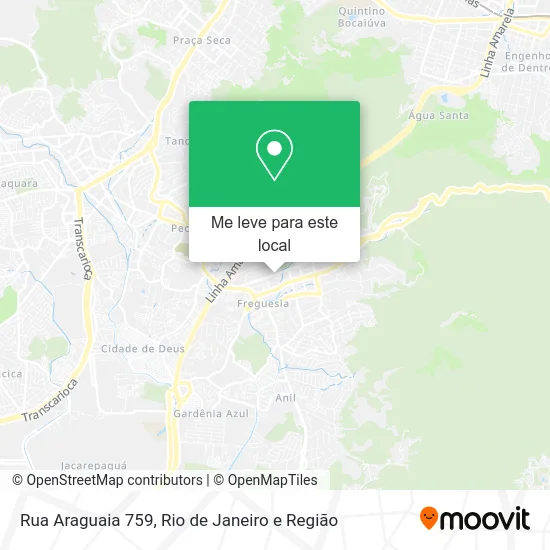Rua Araguaia 759 mapa