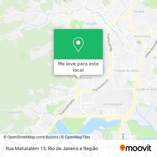 Rua Matusalém 15 mapa